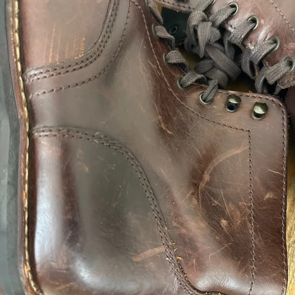 Thursday Boot Company Everyday Mens US 11.5 Captain Boots Brown Leather Ankle